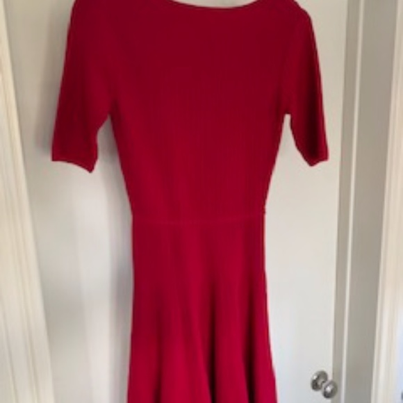 RED BCBC MAXAZRIA DRESS - Picture 2 of 5